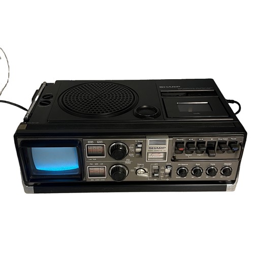 Sharp 27g radio cassetta - sharp,
