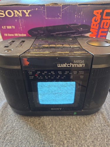 Vintage sony mega watchman - mega,