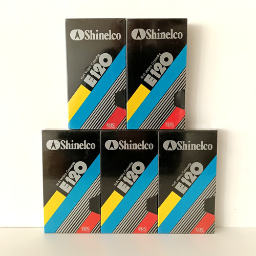 Videocassette vhs vergini - 5,