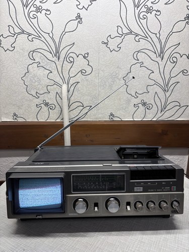 Radiocassetta colori jvc - tv,