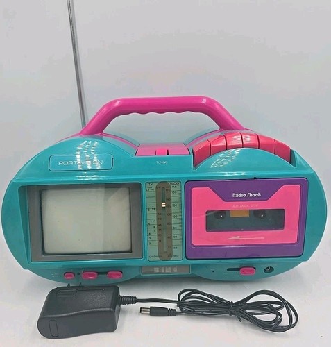 Radio shack portavision anni - radio,