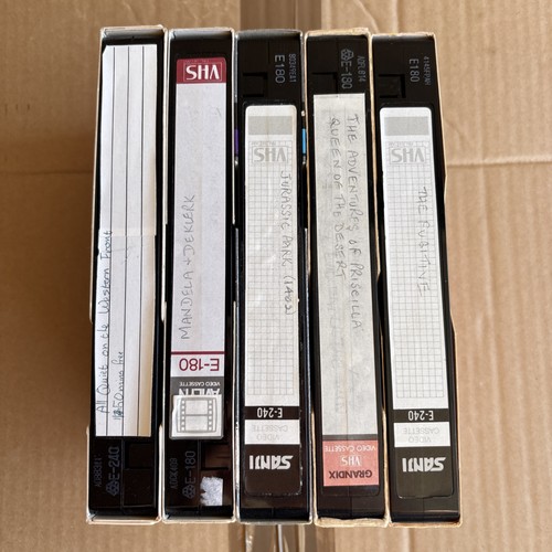 Lotto videocassette vhs home - 5,