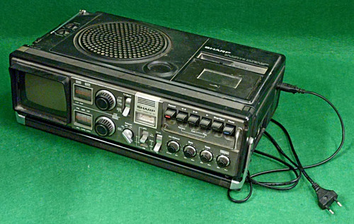 Televisore vintage portatile - vintage,