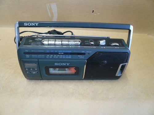 Registratore cassette sony - a,