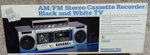 Montgomery ward boombox 39985 - ward,