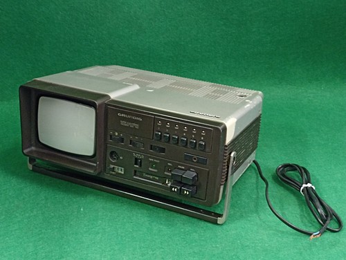 Televisore vintage portatile - televisore,
