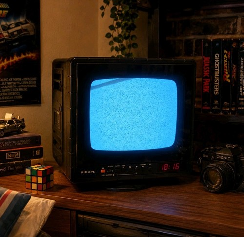 Philips retro cube crt tv - cube,